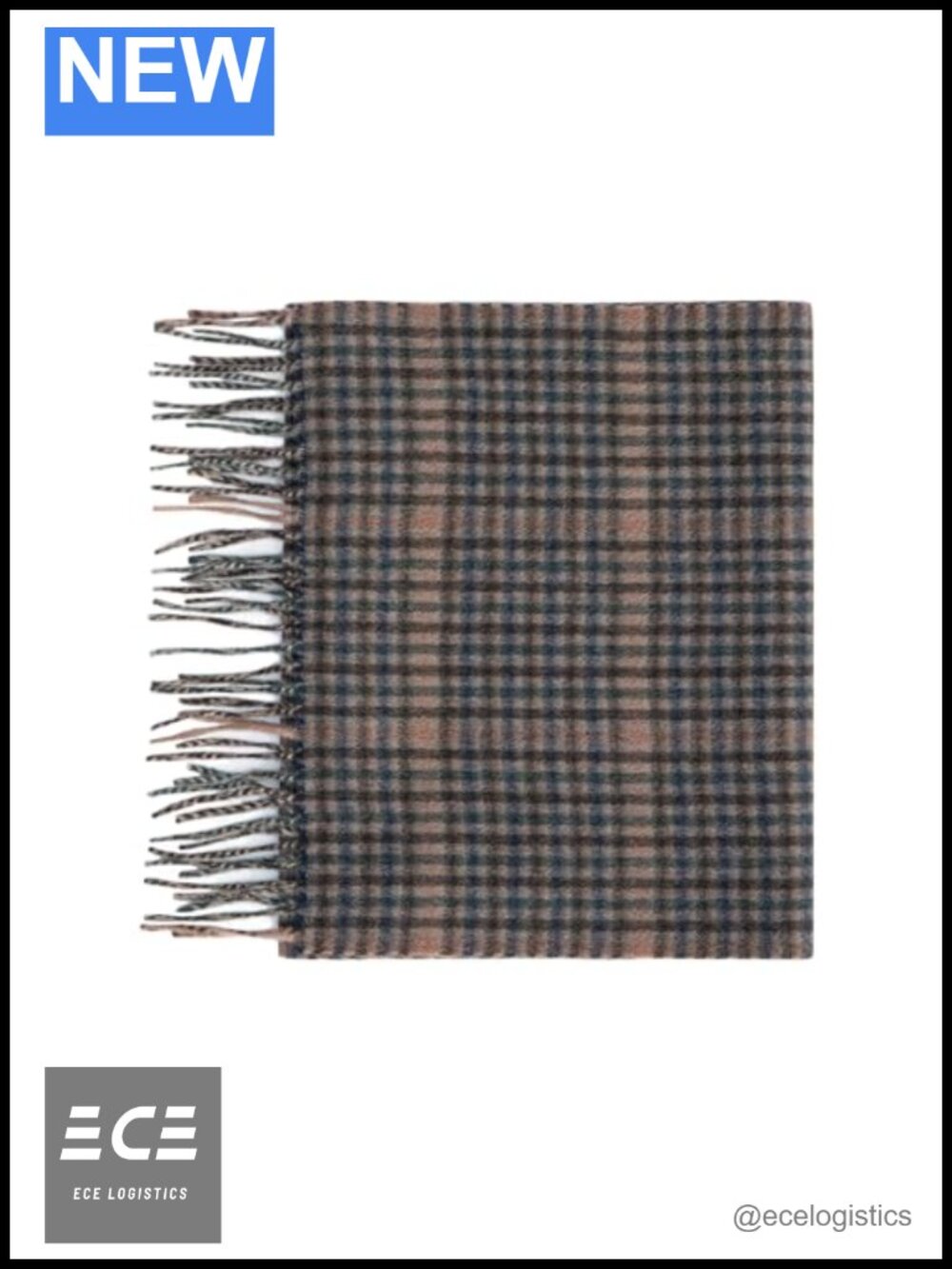 100% Cashmere Scarf 2 Ply Luxury Warm Classic 65x12 Inch